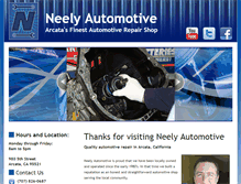 Tablet Screenshot of neelyauto.com